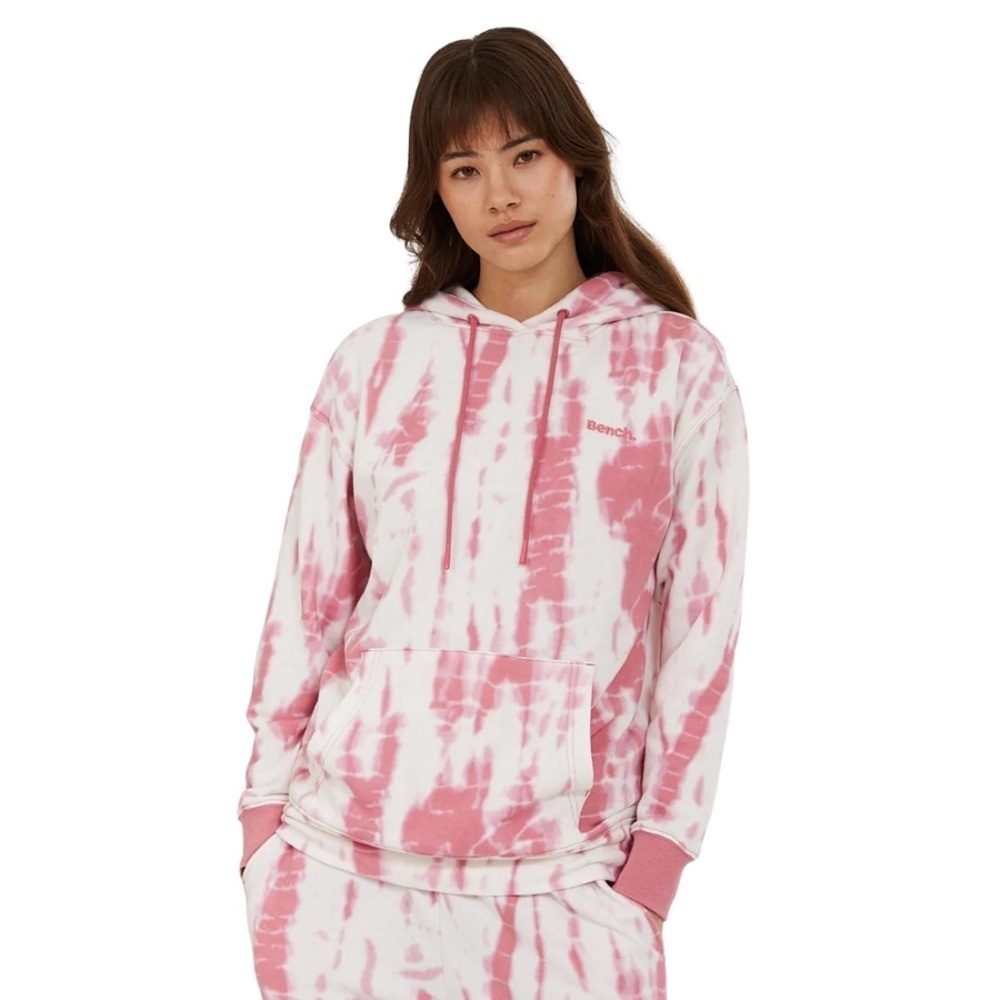 Bench Pink Tie-Dye Sweatsuit (Hoodie and Joggers) | Size XL